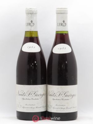 Nuits Saint-Georges Leroy SA  1985 - Lot of 2 Bottles
