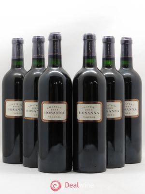 Château Hosanna  2003 - Lot of 6 Bottles