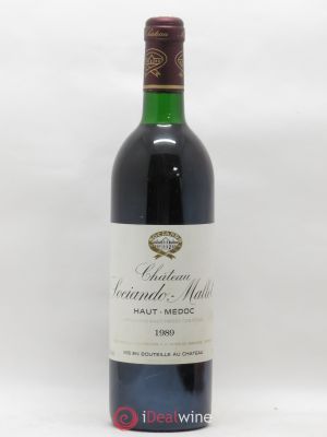 Château Sociando Mallet  1989 - Lot of 1 Bottle