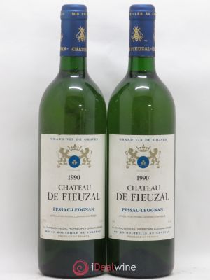 Château de Fieuzal  1990 - Lot of 2 Bottles