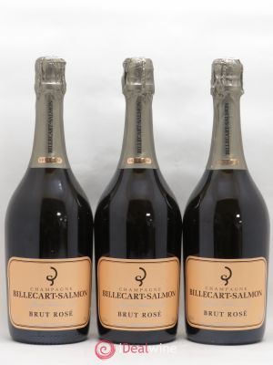 Rosé Billecart-Salmon   - Lot of 3 Bottles