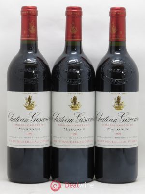 Château Giscours 3ème Grand Cru Classé  1999 - Lot of 3 Bottles
