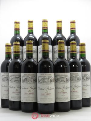 Château Belgrave 5ème Grand Cru Classé  1998 - Lot of 12 Bottles
