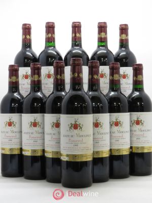 Château Moulinet  1995 - Lot of 12 Bottles