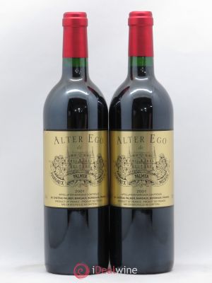 Alter Ego de Palmer Second Vin  2001 - Lot de 2 Bouteilles
