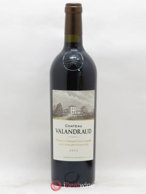 Château de Valandraud 1er Grand Cru Classé B (depuis 2012)  2015 - Lot of 1 Bottle