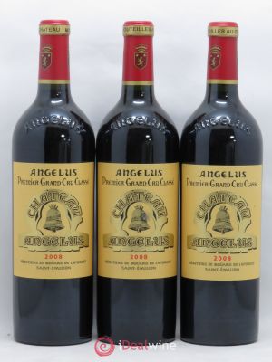Château Angélus 1er Grand Cru Classé A  2008 - Lot of 3 Bottles