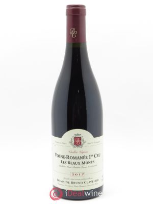 Vosne-Romanée 1er Cru Vieilles vignes Les Beaux Monts Bruno Clavelier  2017 - Lot of 1 Bottle