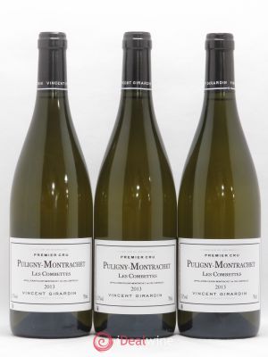 Puligny-Montrachet 1er Cru Les Combettes Vincent Girardin (Domaine)  2013 - Lot of 3 Bottles