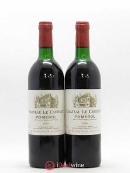 Pomerol Château Le Castelet 1986 - Lot of 2 Bottles