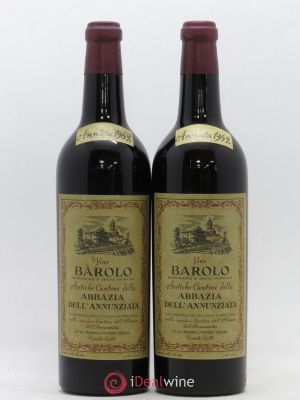 Barolo DOCG Antiche Cantine Della Abbazia Dell Annunziata Renato Ratti 1962 - Lot of 2 Bottles