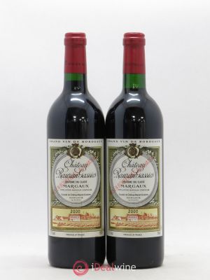 Château Rauzan-Gassies 2ème Grand Cru Classé  2000 - Lot of 2 Bottles