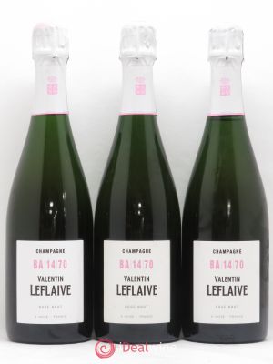 Brut Champagne Valentin Leflaine BA1470  - Lot of 3 Bottles