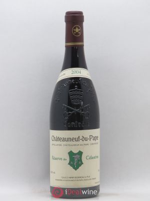 Châteauneuf-du-Pape Réserve des Célestins Henri Bonneau & Fils  2004 - Lot of 1 Bottle