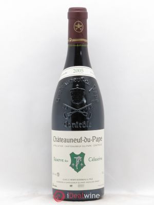 Châteauneuf-du-Pape Réserve des Célestins Henri Bonneau & Fils  2005 - Lot of 1 Bottle