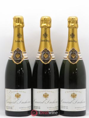 Champagne Canard Duchêne Extra Dry Cuvée Anglaise 1969 - Lot of 3 Bottles