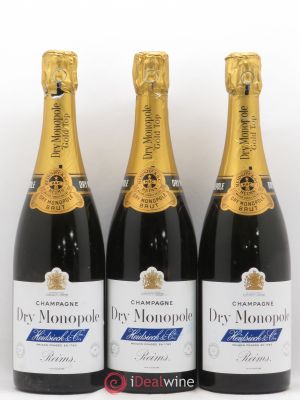 Champagne Heidsieck & Co Dry Monopole  - Lot of 3 Bottles