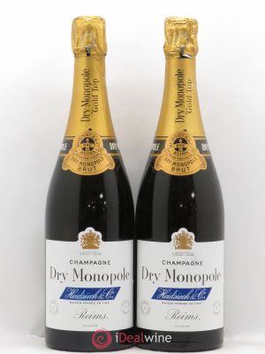 Champagne Heidsieck & Co Dry Monopole  - Lot de 2 Bouteilles