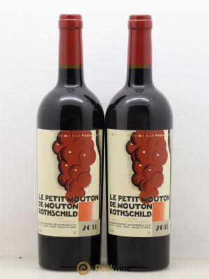 Petit Mouton Second Vin  2011 - Lot de 2 Bouteilles