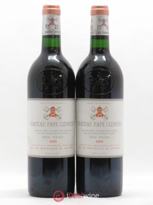 Château Pape Clément Cru Classé de Graves  1995 - Lot of 2 Bottles