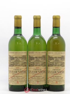 Château la Louvière  1970 - Lot of 3 Bottles