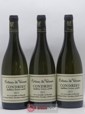 Condrieu Coteau de Vernon Georges Vernay  2013 - Lot of 3 Bottles