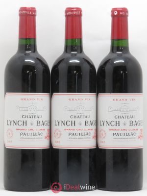 Château Lynch Bages 5ème Grand Cru Classé  2005 - Lot of 3 Bottles