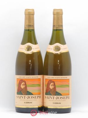 Saint-Joseph Lieu-dit Saint-Joseph Guigal  2003 - Lot of 2 Bottles