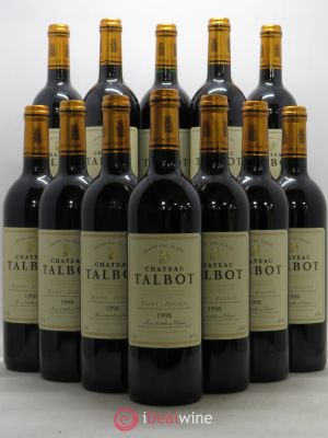 Château Talbot 4ème Grand Cru Classé  1998 - Lot of 12 Bottles