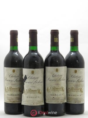 Château Prieuré Lichine 4ème Grand Cru Classé  1989 - Lot of 4 Bottles