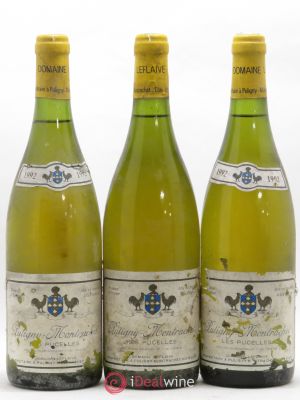 Puligny-Montrachet 1er Cru Les Pucelles Domaine Leflaive  1992 - Lot of 3 Bottles
