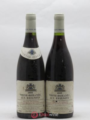 Vosne-Romanée Bouchard Père & Fils 1er Cru Aux Reignots 1992 - Lot of 2 Bottles