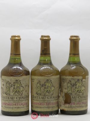 Château-Chalon Vin Jaune de Grande Garde Gaspard Feuillet 1986 - Lot de 3 Bouteilles