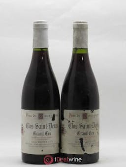 Clos Saint-Denis Grand Cru Georges Lignier (Domaine) (no reserve) 1990 - Lot of 2 Bottles