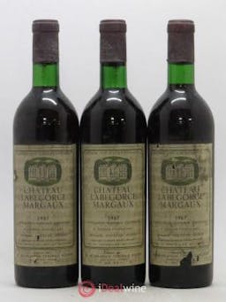 Château Labegorce Cru Bourgeois  1967 - Lot of 3 Bottles