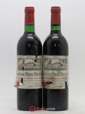 Château Pavie Decesse Grand Cru Classé  1983 - Lot of 2 Bottles