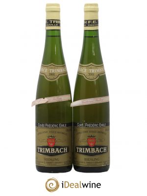 Riesling Vendanges Tardives Cuvée Frédéric Emile Trimbach (Domaine)  2001 - Lot of 2 Bottles
