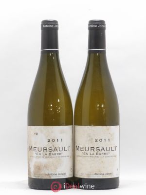 Meursault En la Barre François et Antoine Jobard (Domaine)  2011 - Lot of 2 Bottles