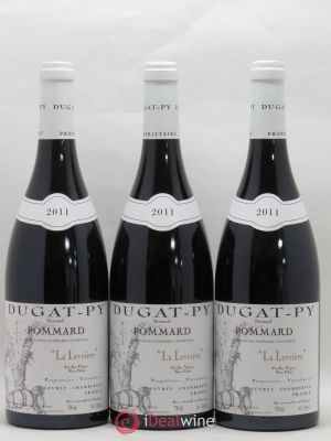Pommard La Levrière Vieilles Vignes Dugat-Py  2011 - Lot of 3 Bottles