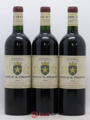 Bandol Château de Pibarnon Comte de Saint-Victor  2010 - Lot of 3 Bottles