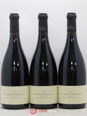 Chambolle-Musigny 1er Cru Derrière la Grange Amiot-Servelle  2012 - Lot of 3 Bottles