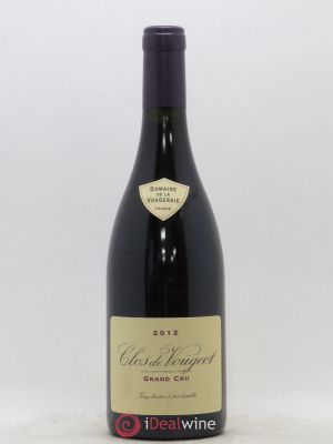 Clos de Vougeot Grand Cru La Vougeraie  2012 - Lot of 1 Bottle