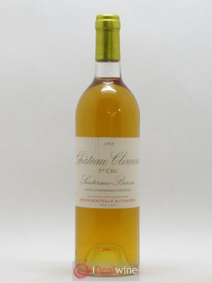 Château Climens 1er Grand Cru Classé  1988 - Lot of 1 Bottle