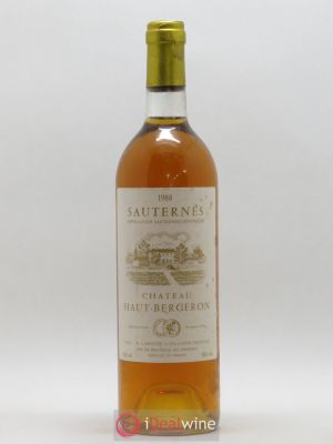 Château Haut-Bergeron  1988 - Lot of 1 Bottle