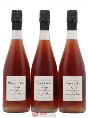 Champagne Ulysse Collin Rosé de Saignée Les Maillons  - Lot of 3 Bottles