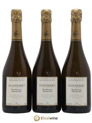 Ambonnay Vieilles Vignes Brut Millésimé Egly-Ouriet  2002 - Lot of 3 Bottles