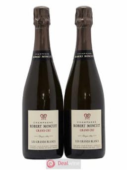 Champagne Grand Cru Extra Brut Robert Moncuit Les Grands Blancs (no reserve)  - Lot of 2 Bottles