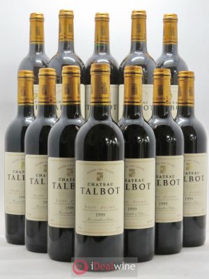 Château Talbot 4ème Grand Cru Classé  1999 - Lot of 12 Bottles