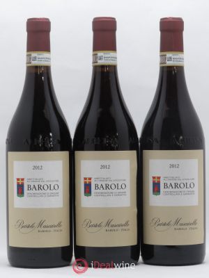 Barolo DOCG Bartolo Mascarello  2012 - Lot of 3 Bottles