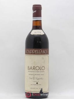 Barolo DOCG Cappellano  1979 - Lot of 1 Bottle